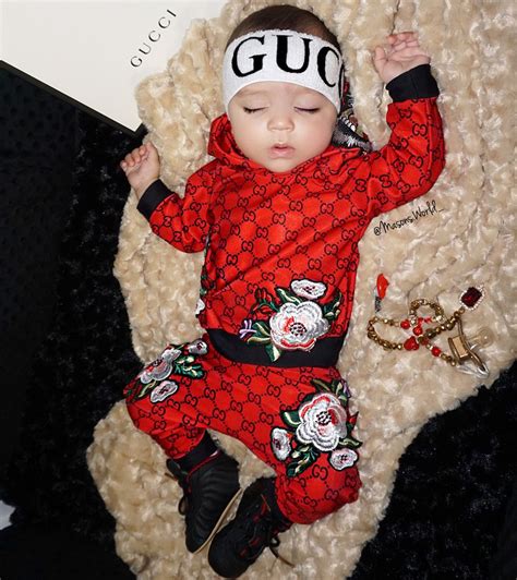 boy baby wearing gucci|More.